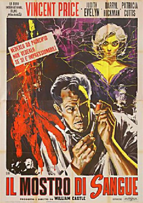 The Tingler Original 1962 Italian Quattro Foglio Movie Poster - Posteritati Movie Poster Gallery