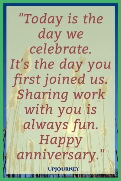 Happy One Year Work Anniversary Quotes - ShortQuotes.cc