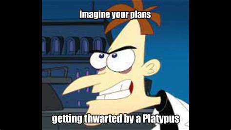 Doofenshmirtz meets his 2nd Dimension Counterpart - YouTube