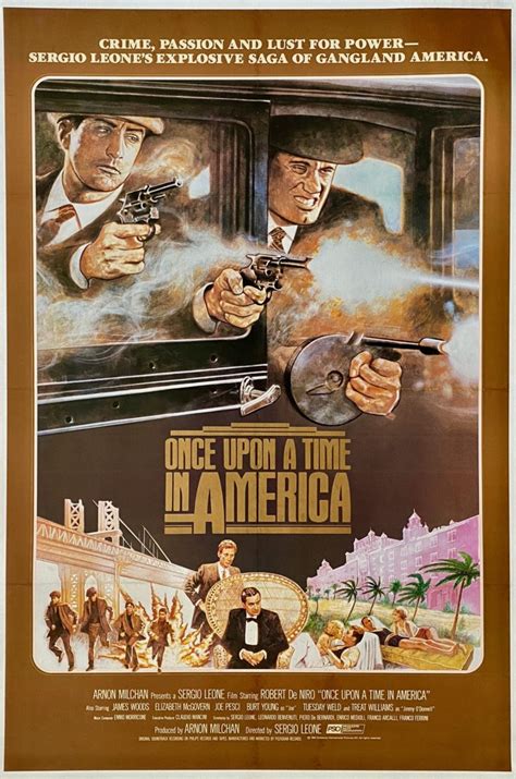 Original Once Upon a Time in America Movie Poster - Sergio Leone