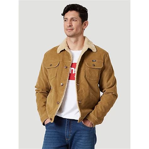 Men's Wrangler® Heritage Corduroy Sherpa Jacket | Mens Jackets and ...