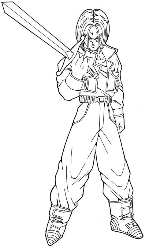 Trunks Sword Pose by Nes44Nes on DeviantArt