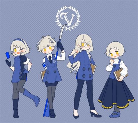 P3 Girls as Velvet Room Attendants : r/PERSoNA