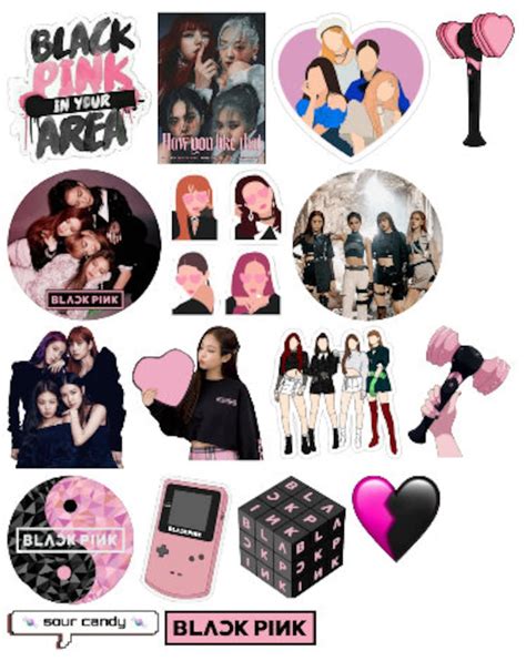 Blackpink Sticker Pack waterproof - Etsy