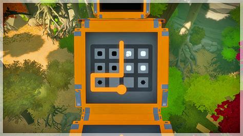 Puzzle solutions - orange 1 | Tree house in The Witness - The Witness Game Guide & Walkthrough ...