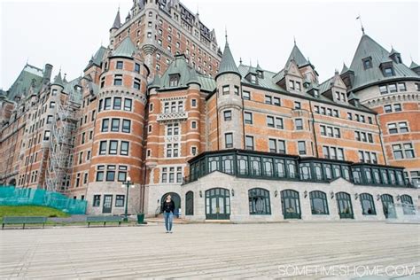 Staying in an Old Quebec City Castle Hotel: Inspiration for Epcot's Icon