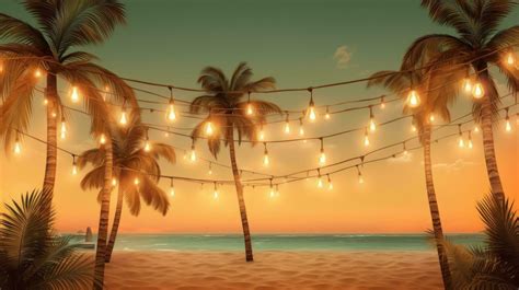 Summer night beach party background. Illustration AI Generative 24534745 Stock Photo at Vecteezy