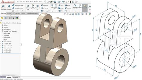 SolidWorks Tutorial for beginners Exercise 13 - YouTube