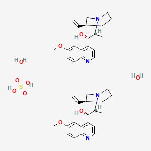 Quinidine sulfate hydrate | C40H54N4O10S | CID 64640 - PubChem