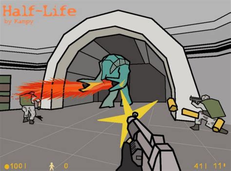 Half-Life Gargantua Scene by Kampy on DeviantArt