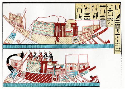 Ancient Egyptian Ships Photograph by Cci Archives - Fine Art America