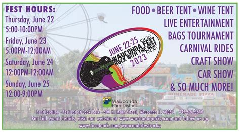 Wauconda Fest (Day 3), Wauconda Park District, 24 June