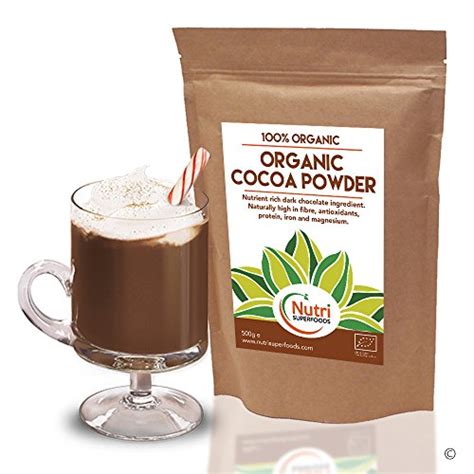 COCOA POWDER, Organic, Vegan Dark Chocolate Ingredient, Premium Quality, Unsweetened, Dairy free ...