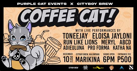 COFFEE CAT! | Purple Cat Events