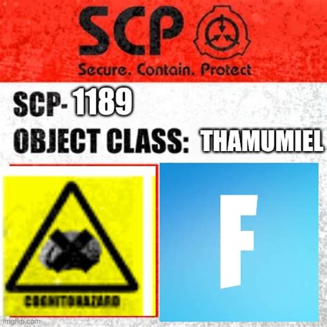 SCP Label Template: Keter - Imgflip