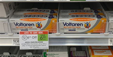 New Voltaren Coupon For The Publix Sale – Big Tubes Just $12 Each ...