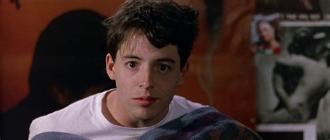 Ferris Bueller breaks the fourth wall