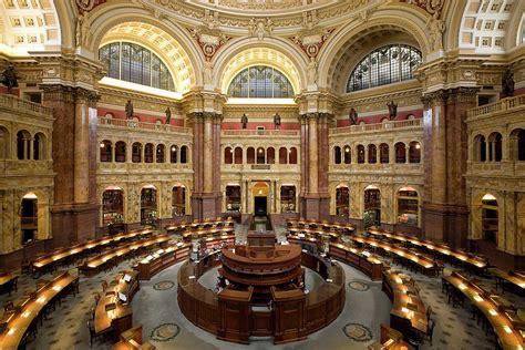 Library Of Congress Main Reading Room Photograph by Robert Braley