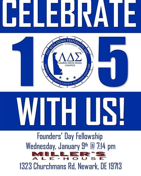 Founders Day Celebration – ΦΒΣ • ΛΔΣ