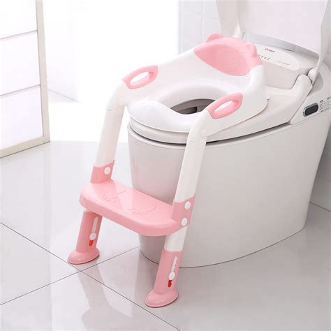 Buy 711TEK Potty Training Seat Toddler Toilet Seat with Step Stool ...