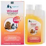 Buy Wiggles.in Wicoat Dog Skin Coat Supplement Syrup Cat - Multivitamins Itchy Dry Skin Care ...