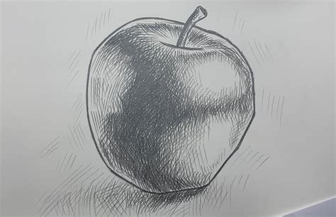 APPLE DRAWING: Draw an apple with a pencil [Video]