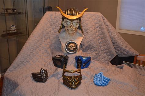 MK9 the Emperor shao Kahn Helmet Mask Costume/ Cosplay MKX - Etsy