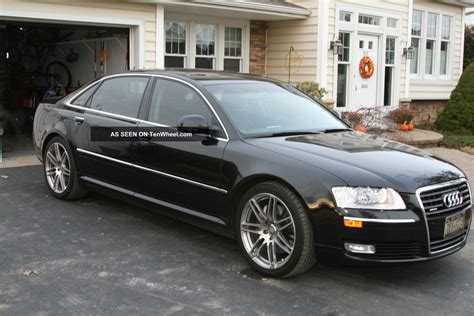 2009 Audi A8l Phantom Black Pearl 34, 500 Mi. Sport Package 20 Inch Rims