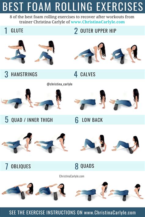 Foam Rolling Exercises and Benefits that feel Downright Delicious ...