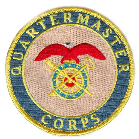 Quartermaster Corps Patch - US Army Branches of Service Patches ...