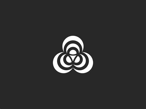 abstract circle logo by Nini Gelashvili on Dribbble