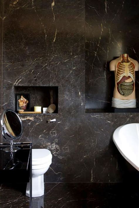 48 Beautiful Black Marble Bathroom Design Ideas To Looks Classy ...