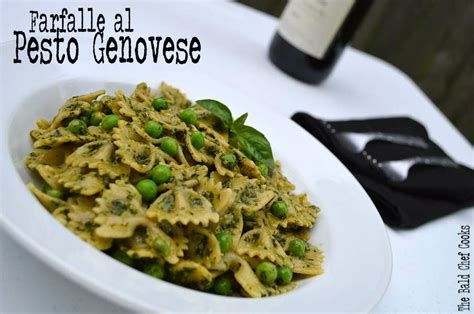 "Farfalle al Pesto Genovese" .. Butterfly Pasta in a fresh and vibrant Genovese Basil Pesto. One ...