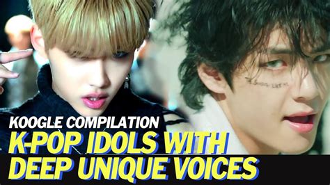 Which Kpop Idol Has The Deepest Voice | K-Pop Galery