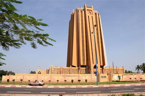 Mali - BCEAO Tower - Bamako Mali, Amazing Architecture, Architecture Design, Landlocked Country ...