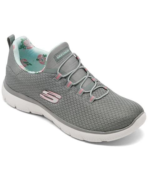 Skechers Women's Summits Wide Width Walking Sneakers from Finish Line ...