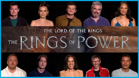 THE LORD OF THE RINGS: Backstage with THE RINGS OF POWER Cast | Season 1 | BackstageOL.com