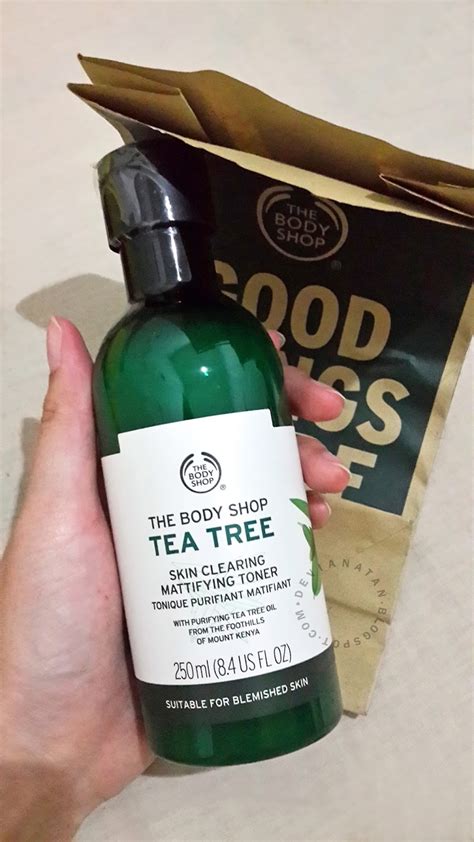 Review Toner Tea Tree Oil The Body Shop - Shop Poin