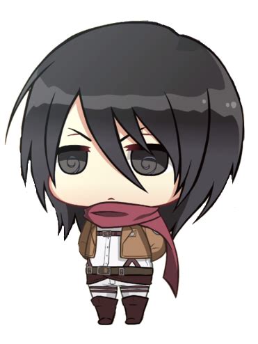 Pin on Attack on Titan | Mikasa chibi, Attack on titan anime, Anime chibi