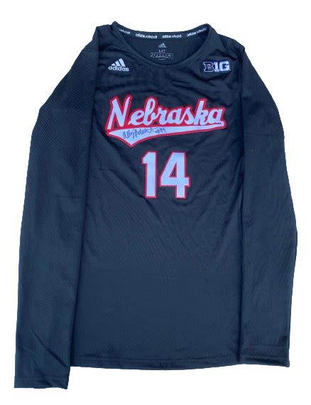 Ally Batenhorst Nebraska Volleyball Signed Game Jersey (Size MT) – The Players Trunk