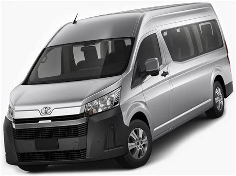 Toyota Hiace Commuter Bus SLWB 2020 3D | CGTrader