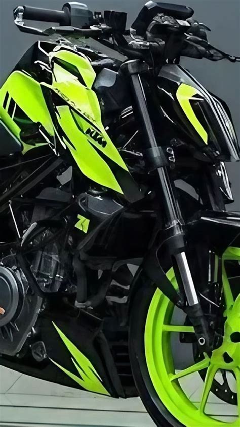 1920x1080px, 1080P free download | Ktm Duke 390 Modified, Green Neon ...