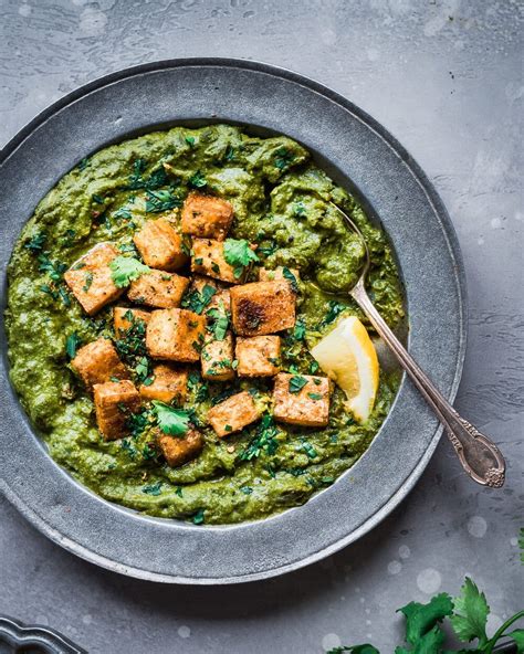 Vegan Palak Paneer with Tofu - Rainbow Plant Life