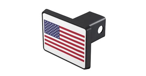 USA Flag Trailer Hitch Cover | Zazzle