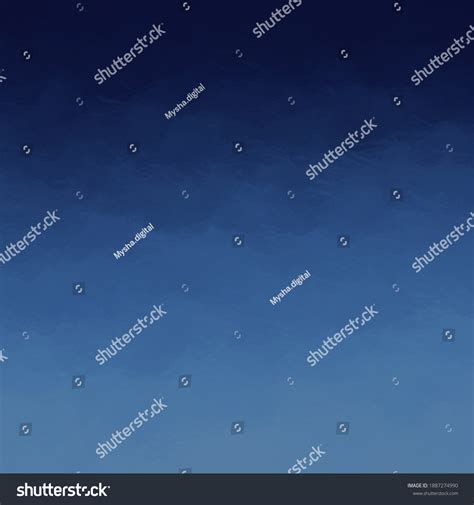 Midnight Blue Shaded Sky Cloud Textured Stock Photo 1887274990 ...