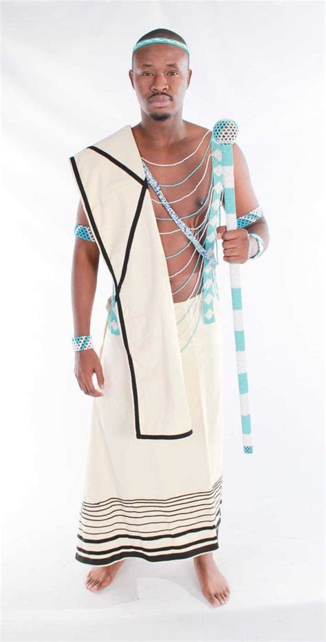 Cream Xhosa Man Outfit | Xhosa attire, Mens outfits, Xhosa