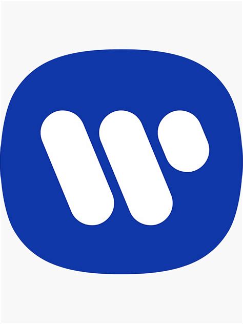 "Warner Music Group Logo " Sticker for Sale by khalilchristo | Redbubble