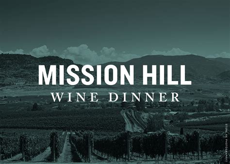 Mission Hill Wine Dinner - Jump Restaurant