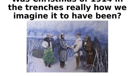 WW1 Christmas Truce | Teaching Resources