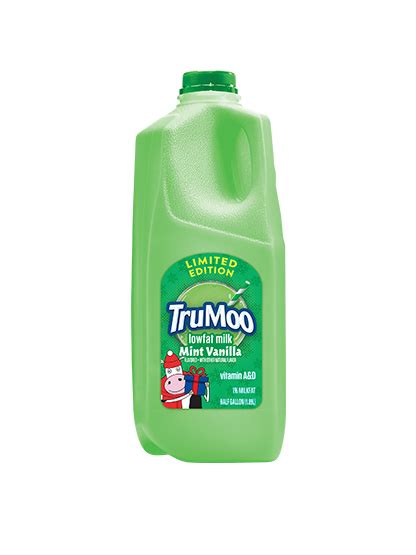 TruMoo Chocolate Milk | Mint Vanilla: 1% Lowfat Milk